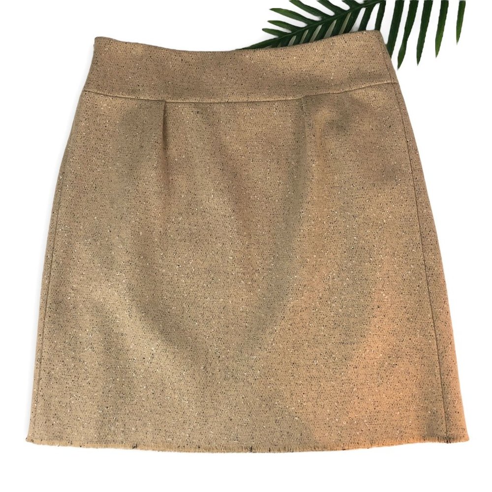 Philosophy Di Alberta Ferretti Camel Wool Skirt - Picture 3 of 9
